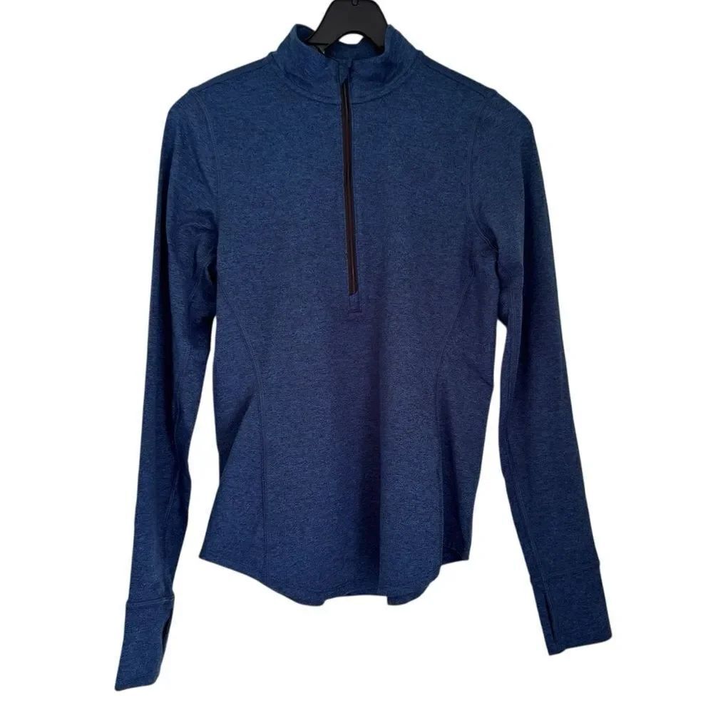 Universal Standard Solid Soft Touch Half Zip Pullover Top Size 4XS (00-0)